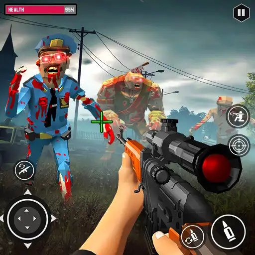 Play Zombie Shooter: Poly Gun Games APK