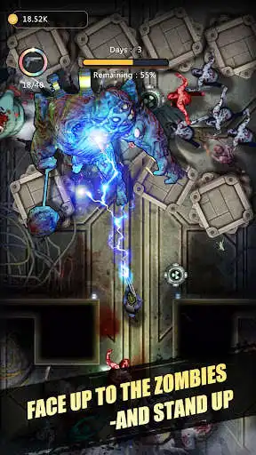 Play Zombie Shooter Survival Battle as an online game Zombie Shooter Survival Battle with UptoPlay