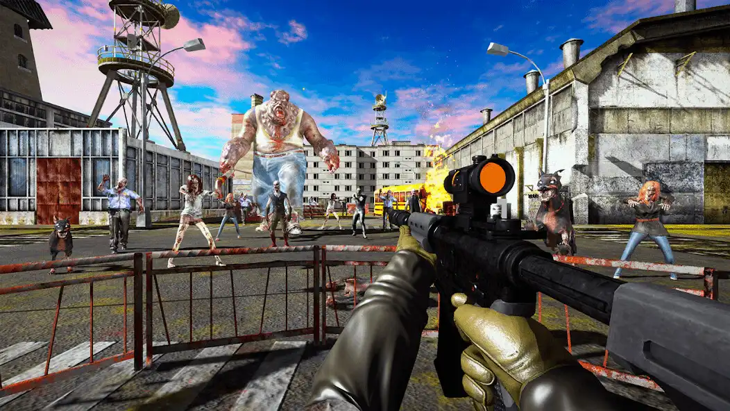 Play Zombie Shooter : The Last Kill as an online game Zombie Shooter : The Last Kill with UptoPlay