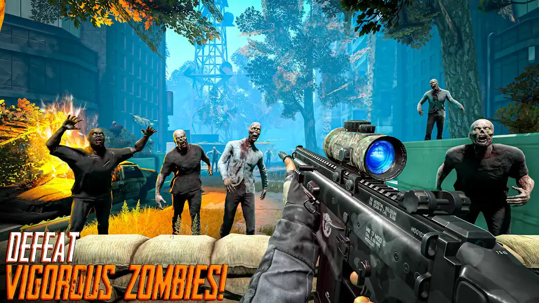 Play Zombie Shooting Hunter Games  and enjoy Zombie Shooting Hunter Games with UptoPlay