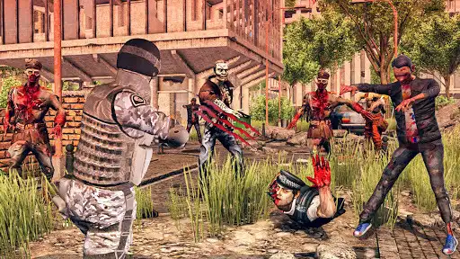Play Zombie Shooting Survival City as an online game Zombie Shooting Survival City with UptoPlay