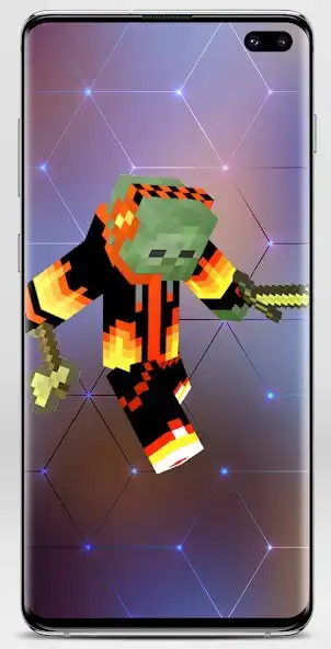 Play Zombie Skin for Minecraft as an online game Zombie Skin for Minecraft with UptoPlay
