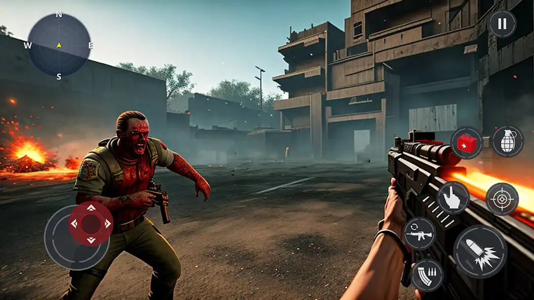 Play Zombie Slayer Dead Shooter as an online game Zombie Slayer Dead Shooter with UptoPlay