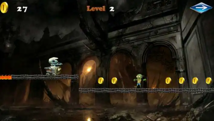 Play Zombie Smurfs Trolley