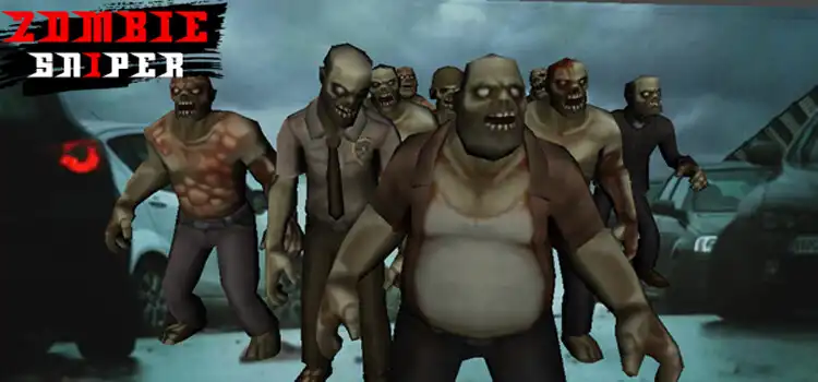 Play zombie sniper shooting as an online game zombie sniper shooting with UptoPlay