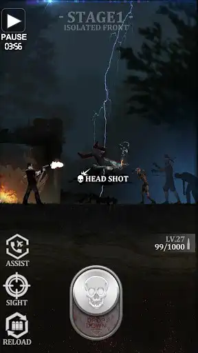 Play Zombie Sniper:Survive shooting game as an online game Zombie Sniper:Survive shooting game with UptoPlay