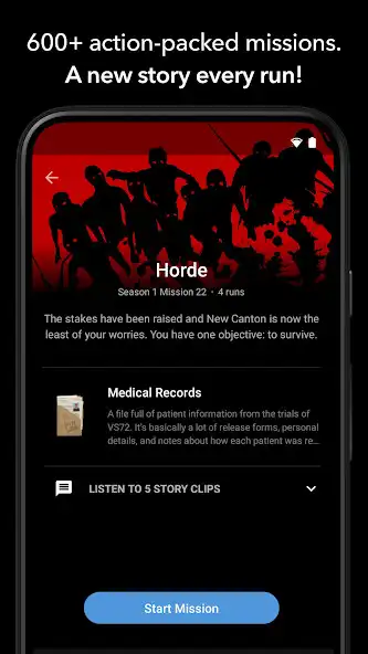Play Zombies, Run! 11 as an online game Zombies, Run! 11 with UptoPlay