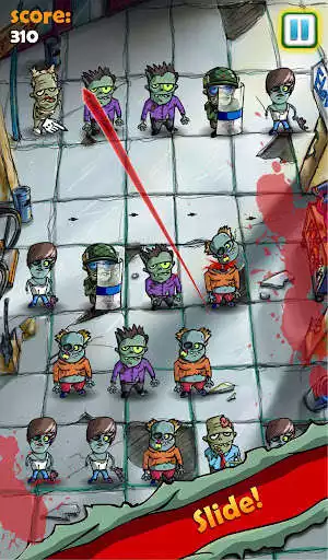 Play Zombies: Smash & Slide as an online game Zombies: Smash & Slide with UptoPlay