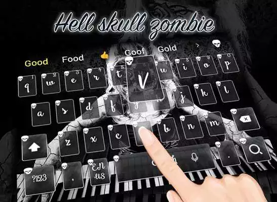 Play Zombie sugar Skull Piano Theme Keyboard