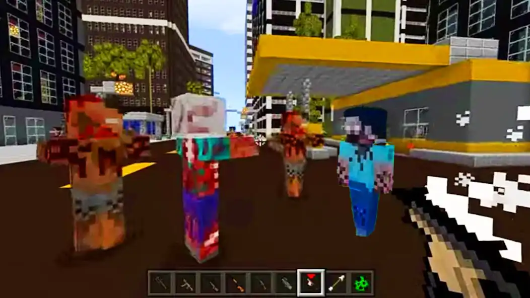 Play Zombie survival addon as an online game Zombie survival addon with UptoPlay