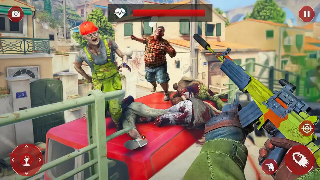 Play Zombie Survival: Offline Game as an online game Zombie Survival: Offline Game with UptoPlay