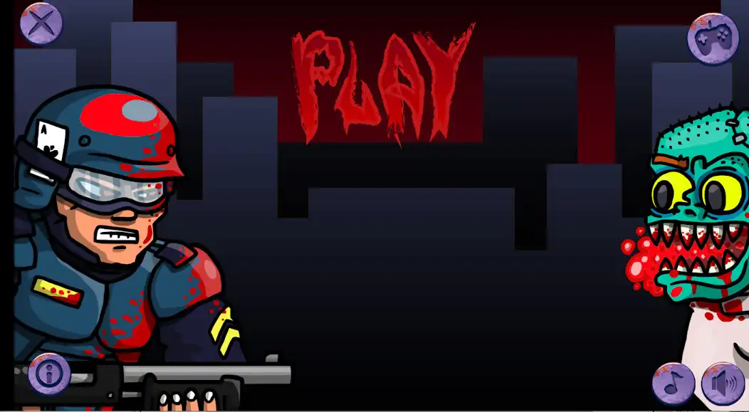 Play Zombies Wars as an online game Zombies Wars with UptoPlay