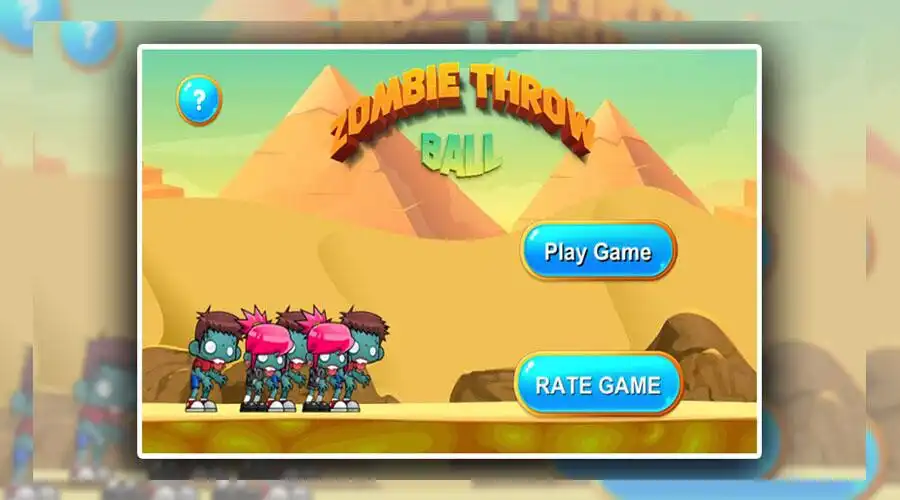 Play Zombie Throw Ball  and enjoy Zombie Throw Ball with UptoPlay
