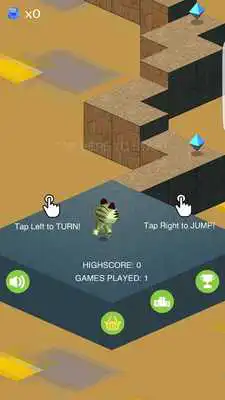 Play Zombie Tiger ZigZag Jump Run