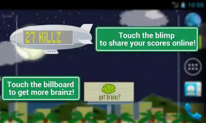 Play Zombie Town Live Wallpaper