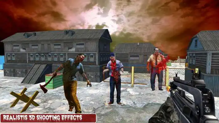 Play Zombie Vs Man survival shooting