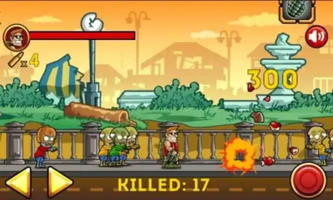 Play Zombie War: Life or death