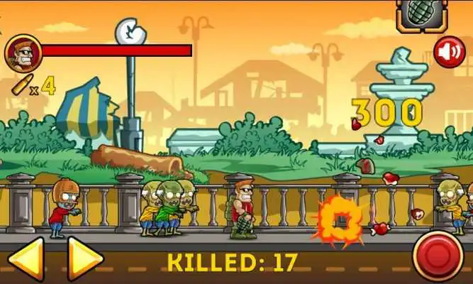 Play Zombie War: Life or death