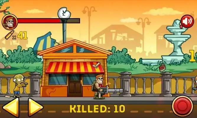 Play Zombie War: Life or death