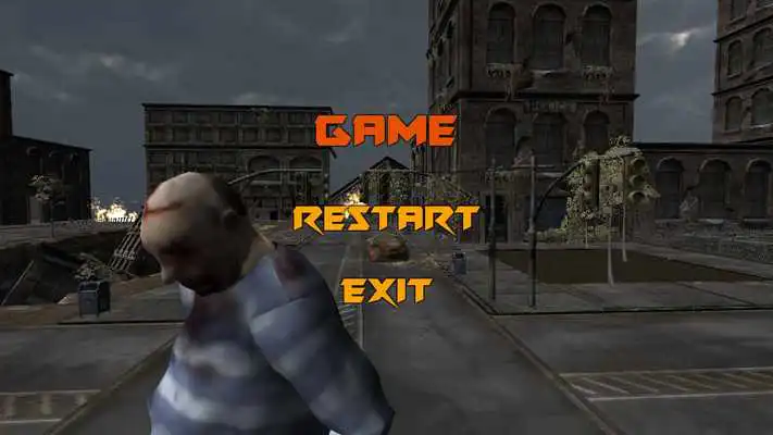 Play Zombie war: shot fire