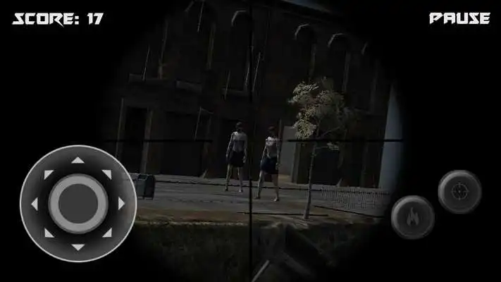 Play Zombie war: shot fire