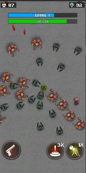 Play Zombie weapon: Survival IO as an online game Zombie weapon: Survival IO with UptoPlay
