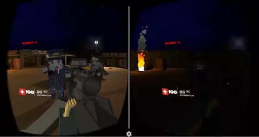 Play Zombivor A VR Shooter Game as an online game Zombivor A VR Shooter Game with UptoPlay