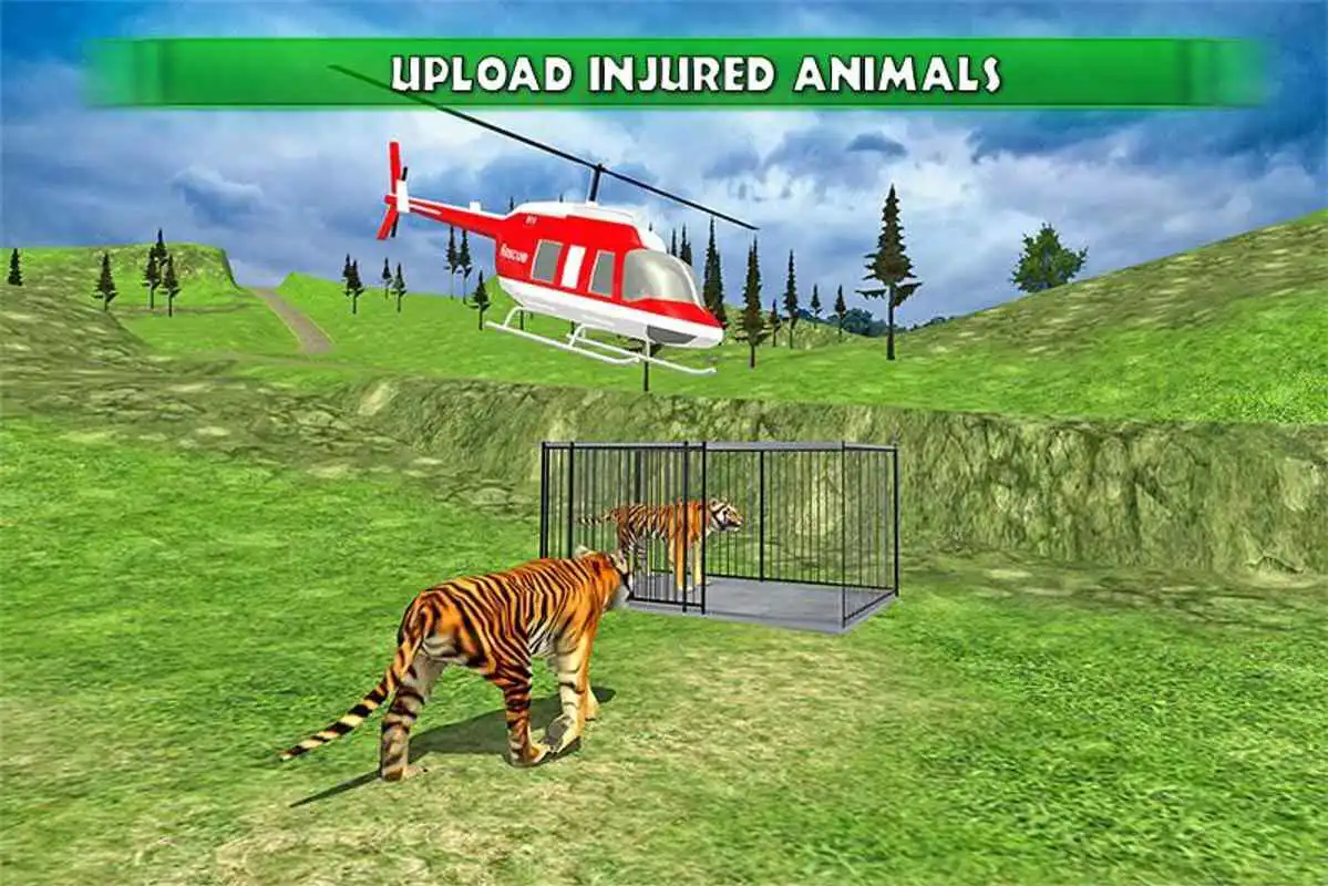 Play Zoo Animal Transport: Heli