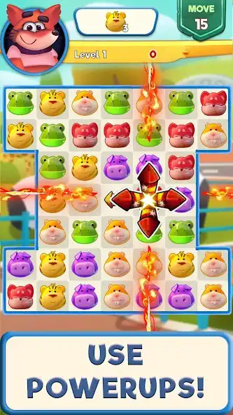 Play Zoo Blast - Match 3 Puzzle as an online game Zoo Blast - Match 3 Puzzle with UptoPlay