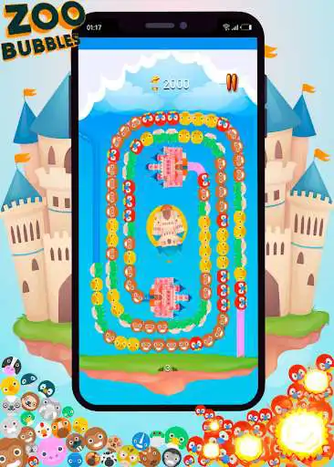 Play Zoo Bubbles as an online game Zoo Bubbles with UptoPlay