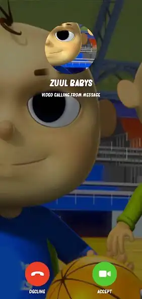 Play Zool Babies Fake Video Call as an online game Zool Babies Fake Video Call with UptoPlay