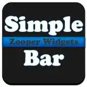 Free play online Zooper Widgets: SimpleBar APK