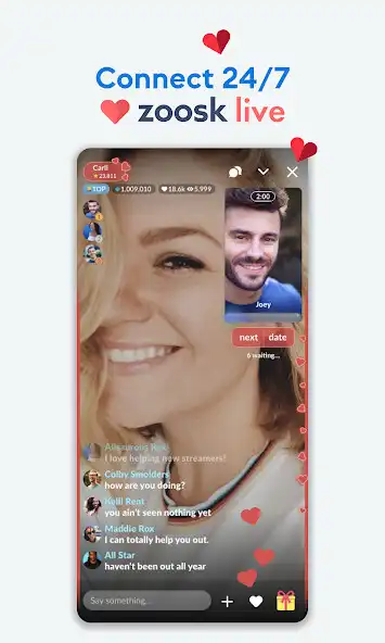 Play Zoosk - Social Dating App as an online game Zoosk - Social Dating App with UptoPlay