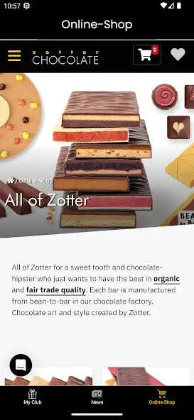 Play Zotter Choco Club  and enjoy Zotter Choco Club with UptoPlay