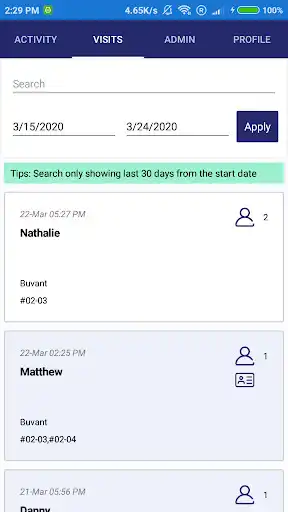 Play ZoVM - Visitor Management as an online game ZoVM - Visitor Management with UptoPlay