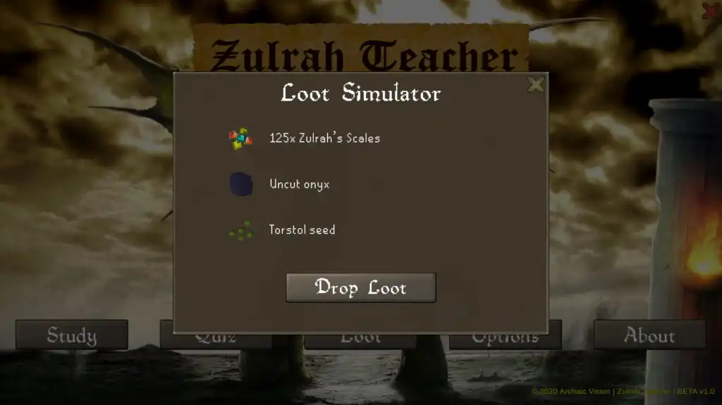 Play Zulrah Teacher as an online game Zulrah Teacher with UptoPlay