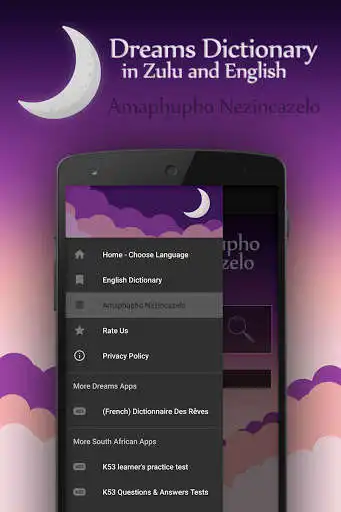 Play ZULU Meaning Dreams Dictionary as an online game online ZULU Meaning Dreams Dictionary with UptoPlay zulu.amaphupho.nezincazelo.dreams.meanings Play ZULU Meaning Dreams Dictionary as an online game ZULU Meaning Dreams Dictionary with UptoPlay