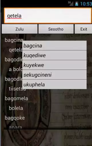 Play Zulu Sesotho Dictionary  and enjoy Zulu Sesotho Dictionary with UptoPlay
