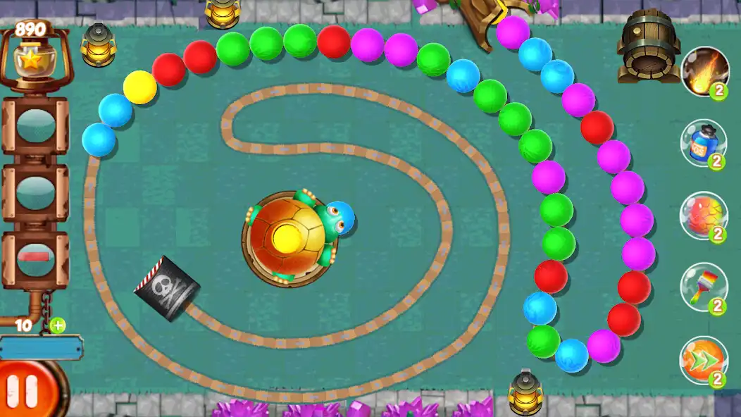 Play Zumar Shooter - Deluxe as an online game Zumar Shooter - Deluxe with UptoPlay