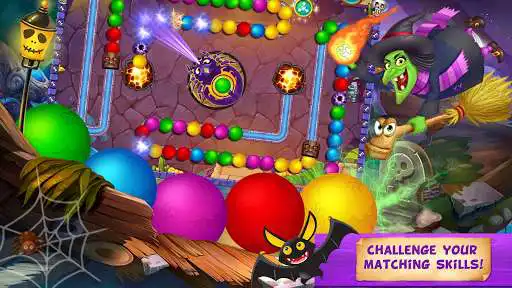 Play APK Zumba Halloween  and enjoy Zumba Halloween with UptoPlay com.zumbahalloween.gamemarble
