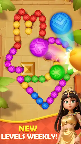 Play Zumma Blast: Shoot Marble as an online game Zumma Blast: Shoot Marble with UptoPlay