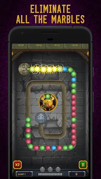 Play Zumma Royal - Legend of Marble Blast as an online game Zumma Royal - Legend of Marble Blast with UptoPlay