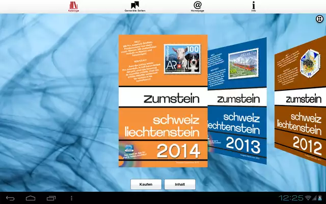 Play Zumstein Catalogue