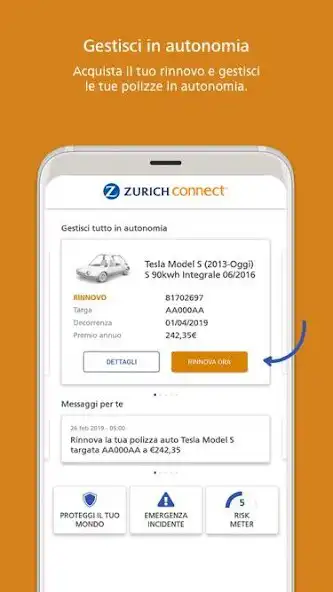 Play Zurich Connect Assicurazione as an online game Zurich Connect Assicurazione with UptoPlay