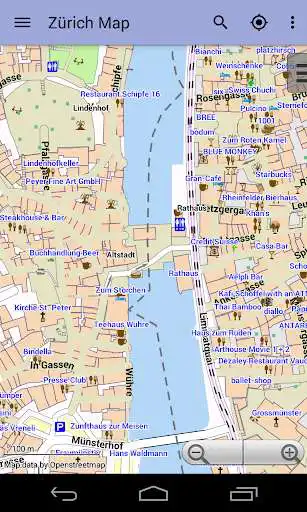 Play Zurich Offline City Map Lite as an online game Zurich Offline City Map Lite with UptoPlay