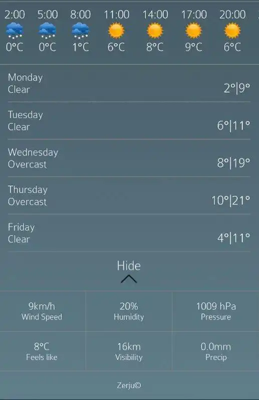 Play Z Weather