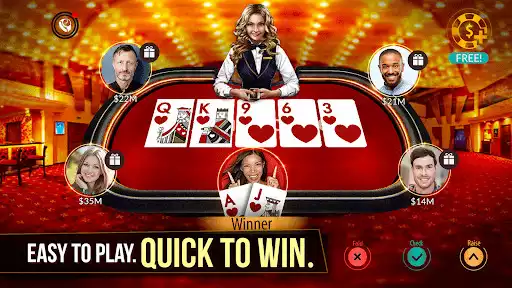 Play Zynga Poker- Texas Holdem Game  and enjoy Zynga Poker- Texas Holdem Game with UptoPlay