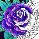 Play online Coloring Book: Color by Number