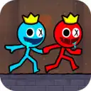 Play online Red and Blue Stickman 2