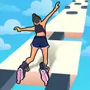 Play online Sky Roller: Rainbow Skating